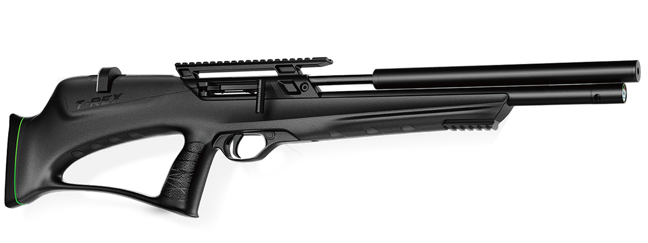 SnowPeak T-REX Bullpup PCP 4.5mm/5.5mm/6.35mm Caliber Air Gun - (Black)